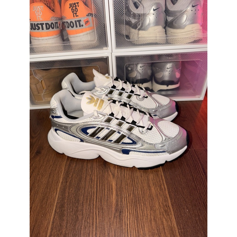 Size 10 - adidas Ozmillen Silver Tech Indigo W IF6582 Sneaker